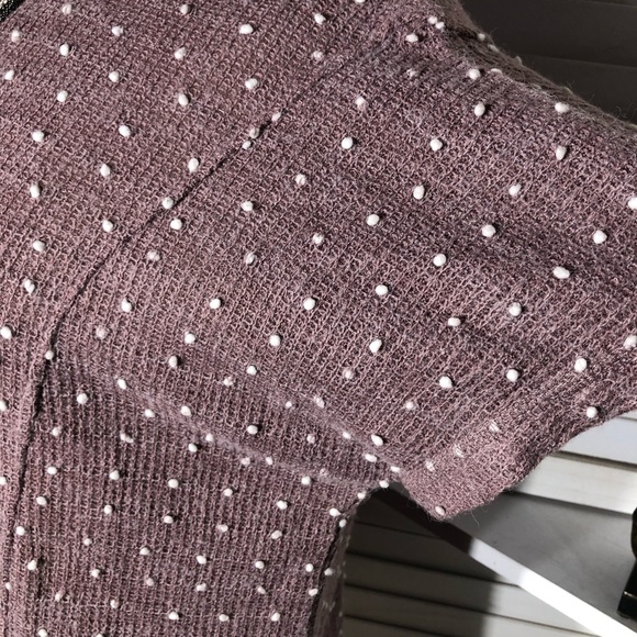 Flower & Feather Knit Top Rose Pink XL - Picture 6 of 10